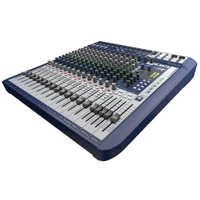 Soundcraft Signature 16 Analog 16-Channel Mixer with Onboard Lexicon Effects - 305broadcast