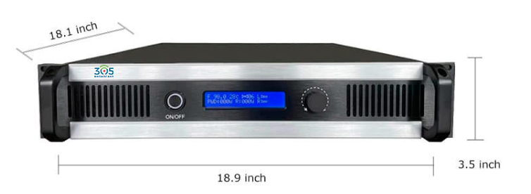 305 Broadcast TX LIGHT SERIES - 500W TRANSMITTER - 305broadcast