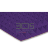 Auralex 2" Studiofoam Pyramid24 Purple - 305broadcast