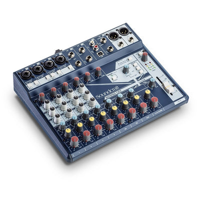 Soundcraft Notepad-12FX Small-format Analog Twelve-Channel Mixing Console with USB I/O and Lexicon Effects (5085985US) - 305broadcast