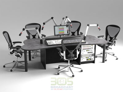 Omnirax Talk Studio T-10-S/ST-L/R - 305broadcast