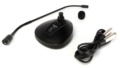 Tascam TM-95GN - Desktop Gooseneck Condenser Microphone - 305broadcast