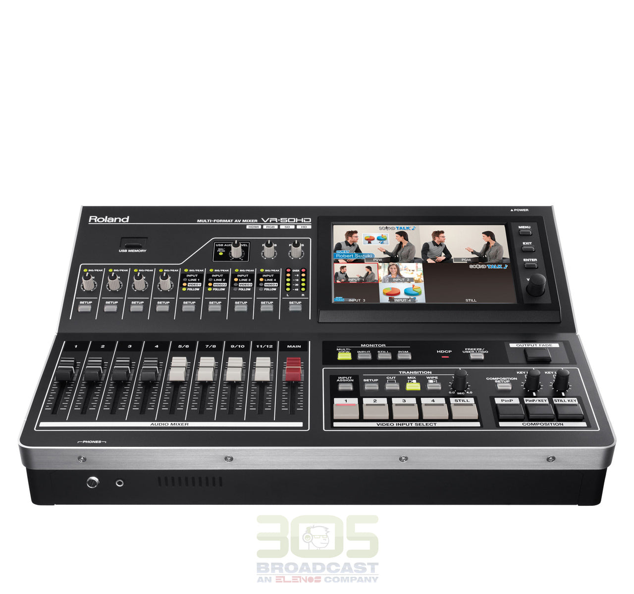 Roland VR-50HD - Multi-Format AV Mixer - 305broadcast