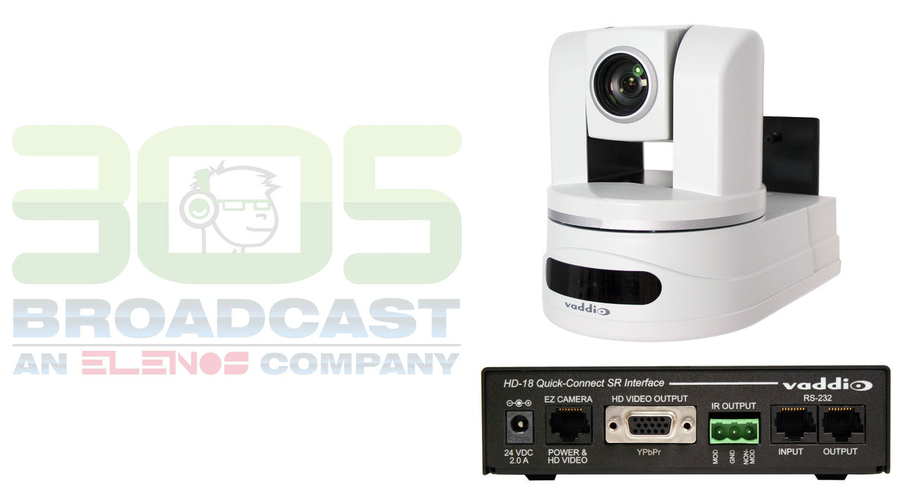 Vaddio PowerVIEW HD-22 QSR - 305broadcast
